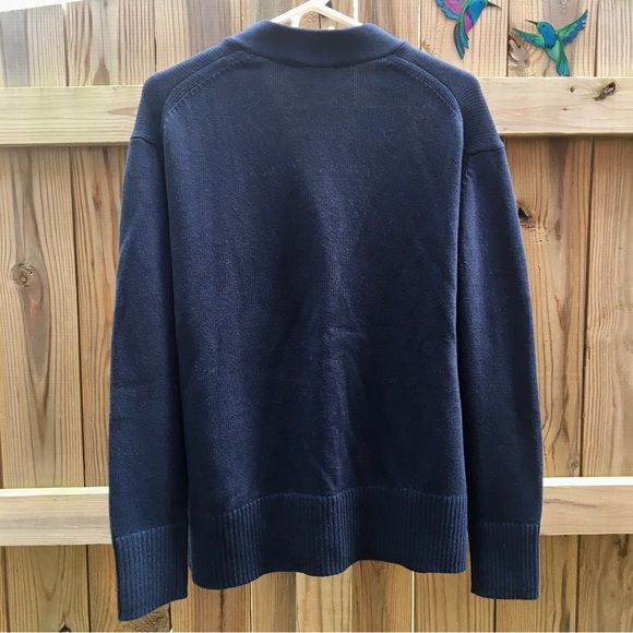 Everlane navy cotton cardigan, brand new - Picture 3 of 5
